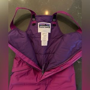 Patagonia Snow Bib, size 4T